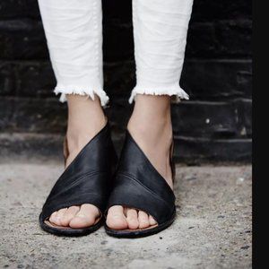 Free People Mont Blanc Sandals Black Size 7.5
